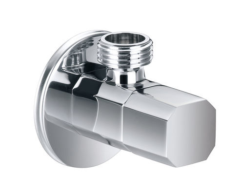 Zinc Alloy Square kamar mandi Murah Sudut Katup Dapur 1/2 Inci Anti korosi Stop Check Core