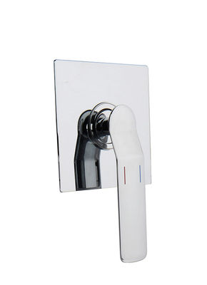 Single tuas tersembunyi di dinding mandi atau shower mixer kamar mandi keran keran kuningan krom OEM