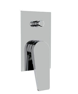 Single tuas tersembunyi membangun di dalam dinding mandi atau shower mixer dengan pengalih kamar mandi krom kuningan keran shower OEM