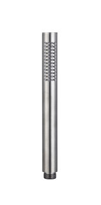 Perunggu mikrofon handshower mandi tangan untuk mandi kolom pistol logam kamar mandi nozzle silikon mudah membersihkan OEM bulat
