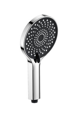 ABS 3 fungsi handshower mandi tangan untuk mandi kolom kamar mandi krom baru silikon cair nozzle bulat mudah bersih OEM