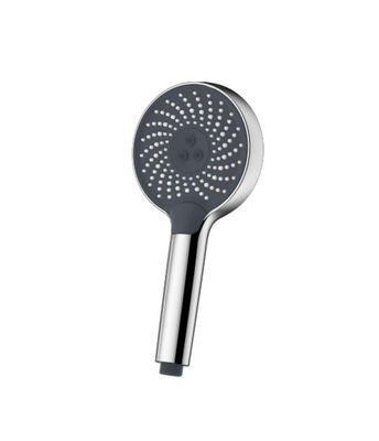 3 Fungsi ABS Shower Tangan Kolom Plastik Kamar Mandi Chrome Mudah dibersihkan