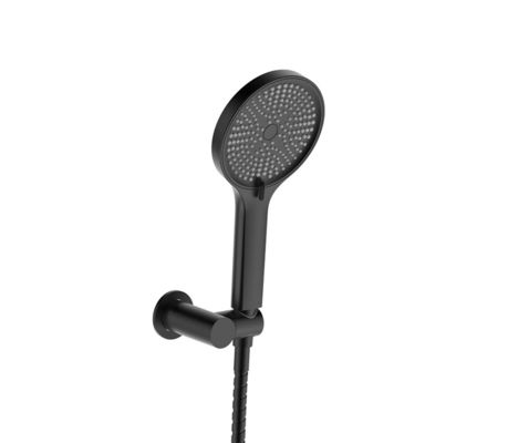 Matt Black Kamar Mandi Shower Handheld ABS Plastik 3 Fungsi