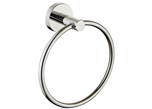Modern sederhana klasik kamar mandi handuk ring pemegang Sus304 Oem Wall Mounted Polished Chrome