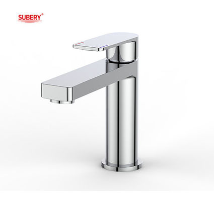 Chrome Kuningan Kamar Mandi Bath Mixer keran Air Dingin Dan Panas OEM Single Lever
