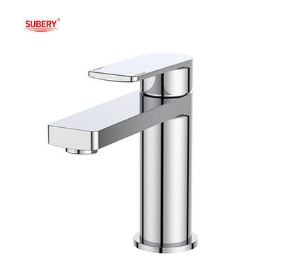Chrome Kuningan Kamar Mandi Bath Mixer keran Air Dingin Dan Panas OEM Single Lever
