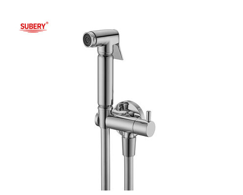 Handheld Toilet Kamar Mandi OEM Shattaf Set Handheld Shower Bidet PVC Selang 1.50m