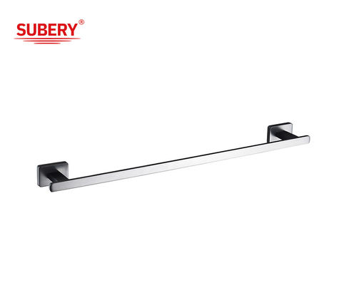 Zinc Single Towel Bar Holder Pistol Kamar Mandi Metal Oem Bentuk persegi panjang Oem Oem
