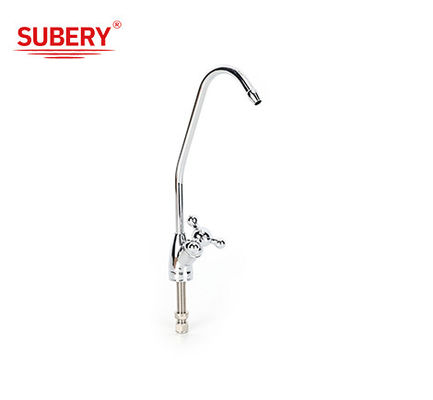 Elegant Precise Chrome Bathroom Mixer Tap Keran Air Panas Dingin