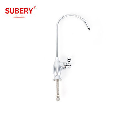 Zinc Handle High Bathroom Mixer Tap Permukaan Chrome