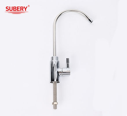 Single Lever High Basin Mixer Faucet Kamar Mandi Kromium Kuningan Long Handle Faucet Air Panas Dan Dingin
