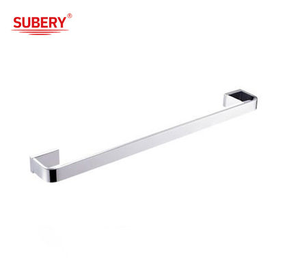 Kuningan handuk tunggal bar kamar mandi kualitas tinggi warna krom OEM nobel kuningan mounting piece base kuningan