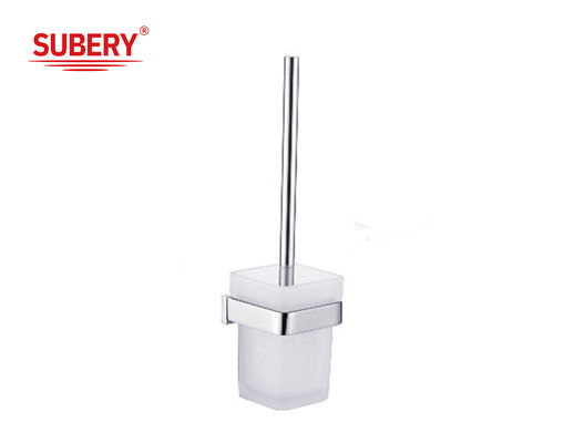 Wall Mount Stainless Steel Toilet Brush Holder Set Untuk Kamar Mandi Toilet Pembersih