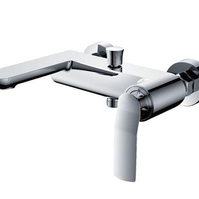 Bathtub Filler Spout Faucet Bath Mixer Chrome Handheld Shower Faucet