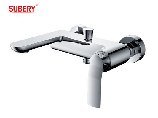 Bathtub Filler Spout Faucet Bath Mixer Chrome Handheld Shower Faucet