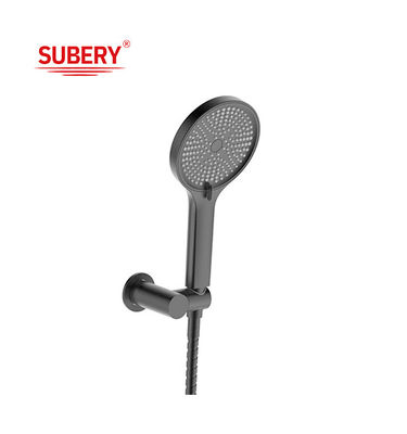 Matt Black Kamar Mandi Shower Handheld ABS Plastik 3 Fungsi