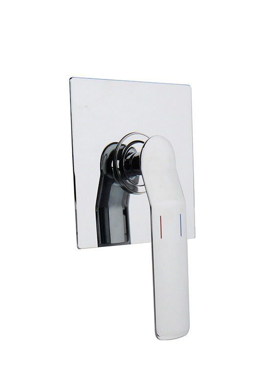 Single tuas tersembunyi di dinding mandi atau shower mixer kamar mandi keran keran kuningan krom OEM