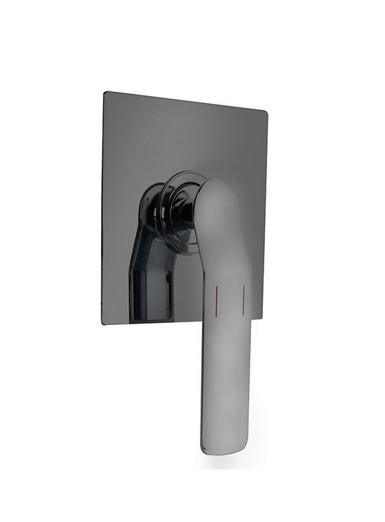 Single tuas tersembunyi di dinding mandi atau shower mixer kamar mandi pistol logam kuningan keran OEM