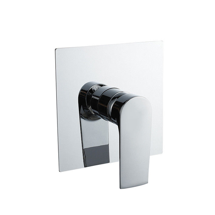 Single Lever Disembunyikan Di-Wall Mandi Atau Shower Mixer Kamar Mandi Chome Kuningan keran OEM