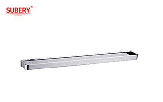 Kuningan handuk tunggal bar kamar mandi kualitas tinggi warna krom OEM nobel kuningan mounting piece base kuningan