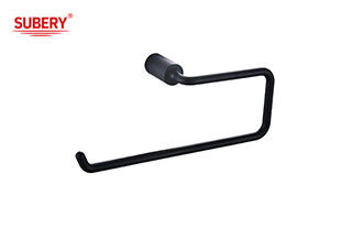 Aksesoris Kamar Mandi Dinding Seng Double Robe Hook Warna Chrome