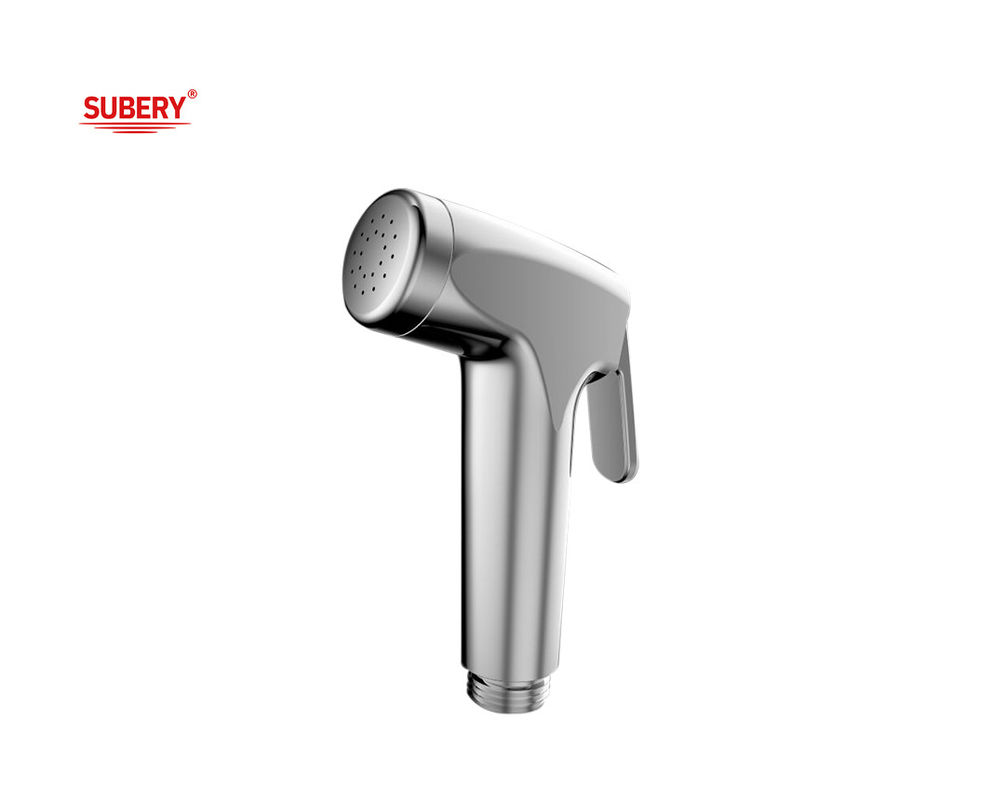 ABS Plastik Shattaf Set Handle Bidet Handshower Shower Sprayer Head Handhold Kamar mandi bersih Toilet Chrome OEM