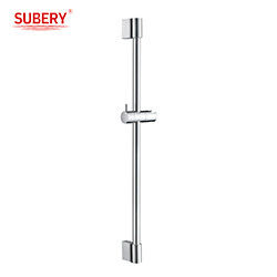 Set kombo yang dipasang di dinding grosir shower kamar mandi yang disesuaikan dengan bracket slide rail bar head shower plastik