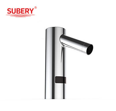 Kualitas Baik Toilet Tanpa Sentuh Kamar Mandi Otomatis Baskom Cuci Tap Kuningan Dek Dipasang Infrared Smart Sensor Faucet