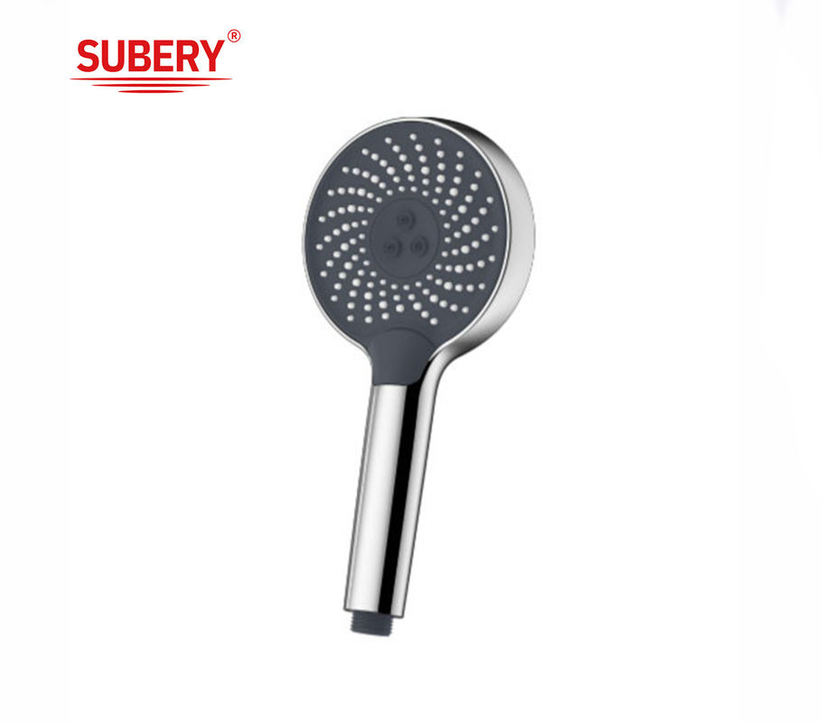 OEM ODM Power Massage hand showerhead Silicone Nozzle Bathroom Accessory Booster Type Xiamen Shower Head untuk Body Wash U