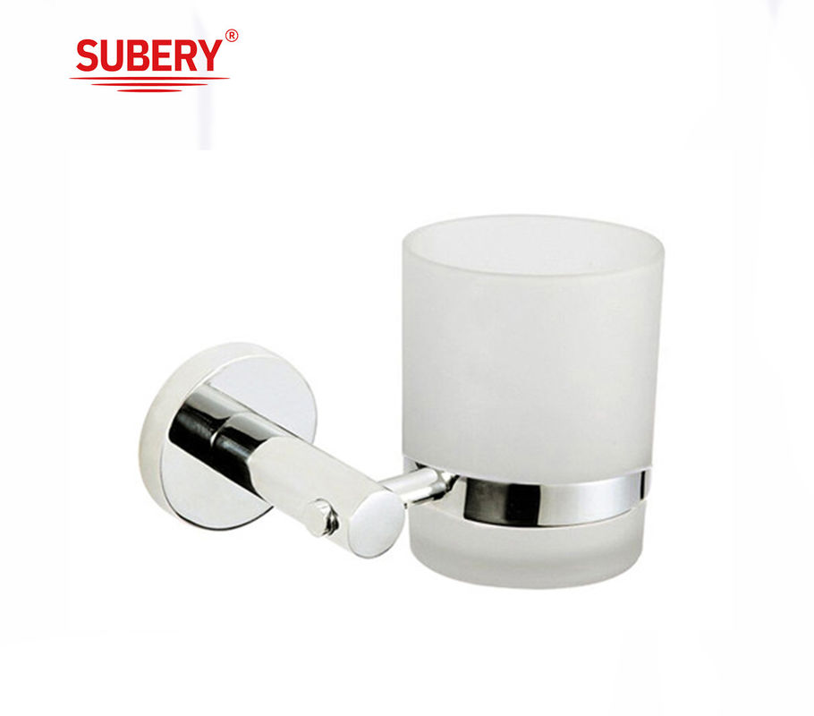 Wall Tumbler Holder Kamar Mandi Single Glass Toothbrush Holder untuk Kamar Mandi Aksesoris Set