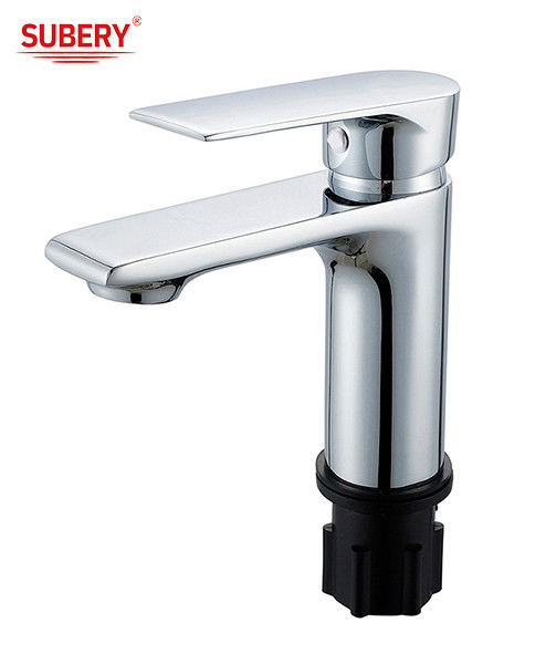 Pabrik Barang Saniter Penjualan langsung Single Handle Kamar mandi Basin Faucets Cold Mixer ISO Modern Contemporary Keramik Apartemen
